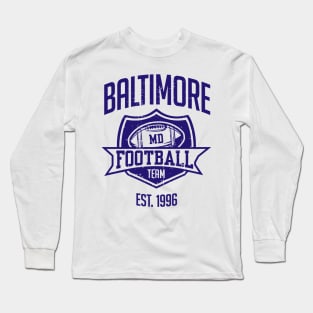 Baltimore Football Team Long Sleeve T-Shirt